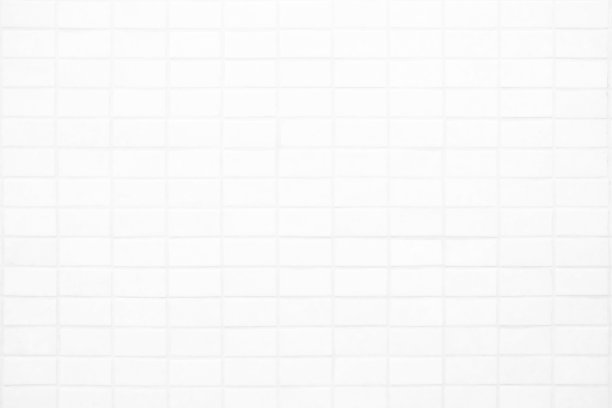 白色马赛克瓷砖厕所墙壁纹理背景。图片下载