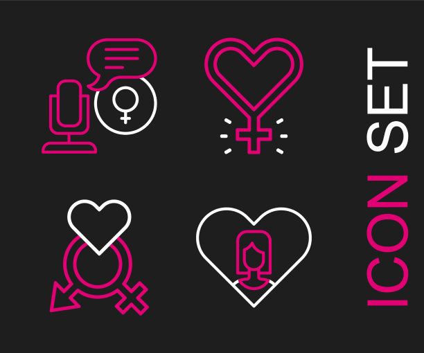 设线心与女性性别女权主义和图片下载