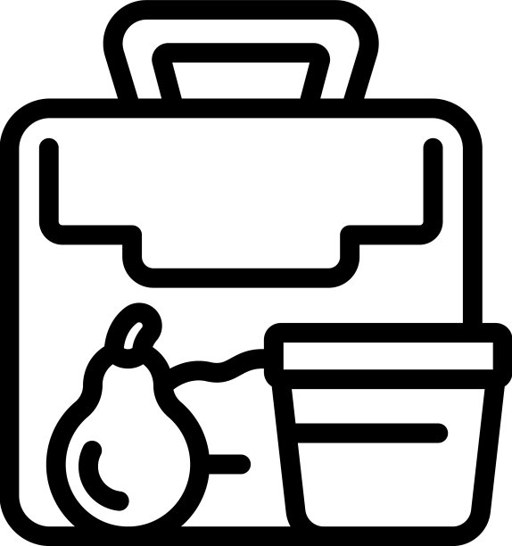 梨饭盒图标大纲校餐图片下载