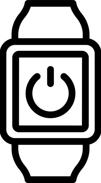 关闭智能手表图标轮廓数字图片下载