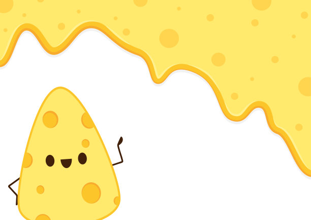 奶酪人物设计。墙纸。背景。奶酪。白色背景的奶酪。图片下载