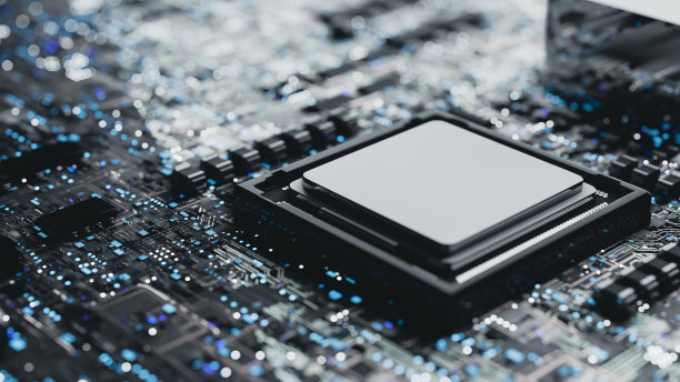 抽象电路板选择重点。图片下载