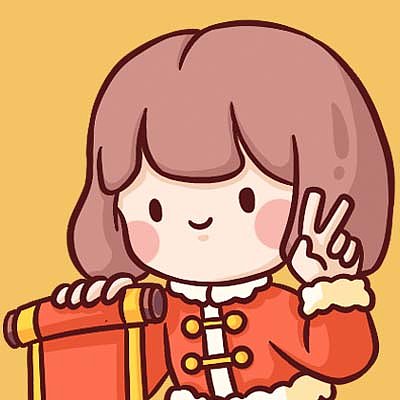 新年主题卡通头像图片下载