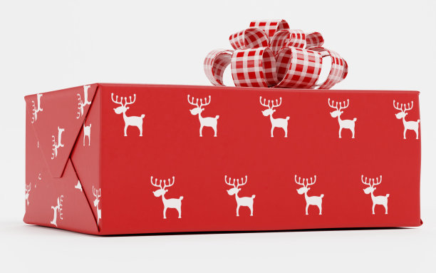 逼真的3D渲染礼物图片下载