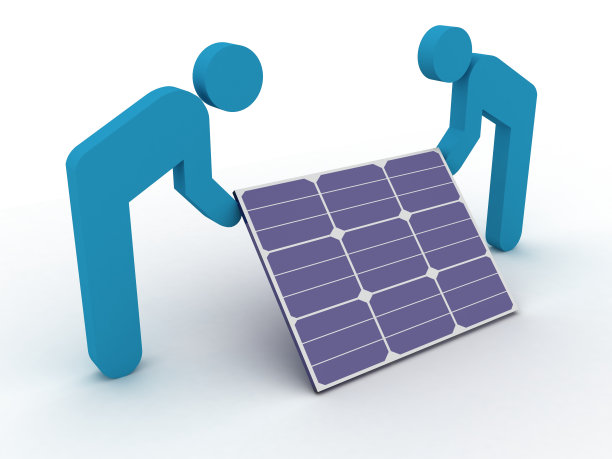 太阳能电池板可再生能源可持续资源图片下载