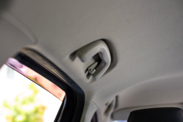 日本车的白色手握。图片下载