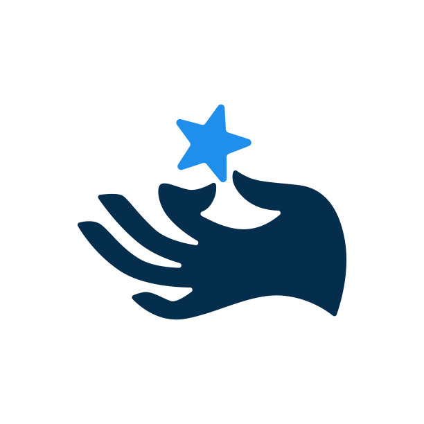 手达星梦矢量图标插图图片下载