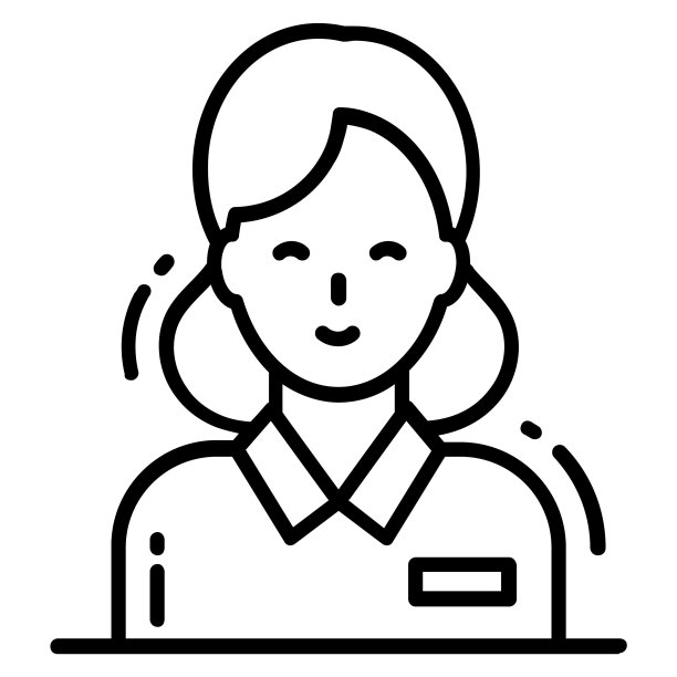 青少年图标，单一化身矢量插图图片下载