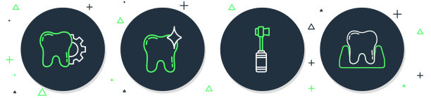 套线牙齿美白牙刷治疗图片下载