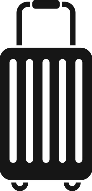 旅游包图标简单的卡车货物图片下载