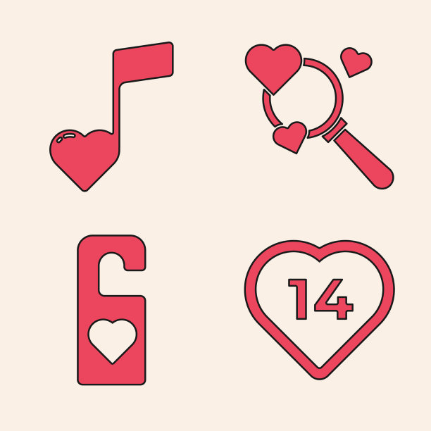 设心音乐音符调与心搜索图片下载