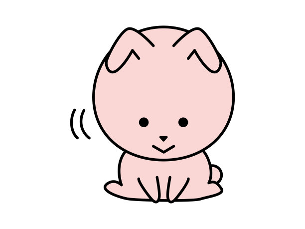 一只可爱的兔子鞠躬图片下载