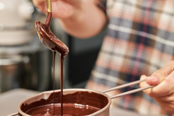 制作巧克力奶油图片下载