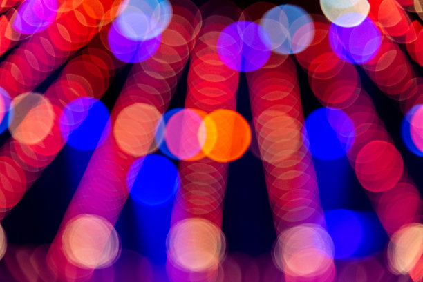 彩色迷离舞台灯光图片下载