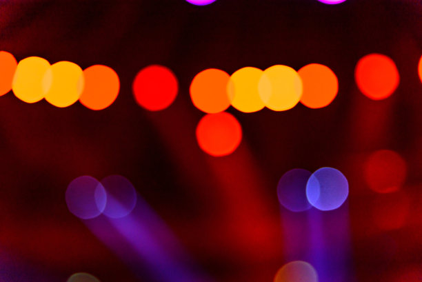 彩色迷离舞台灯光图片下载