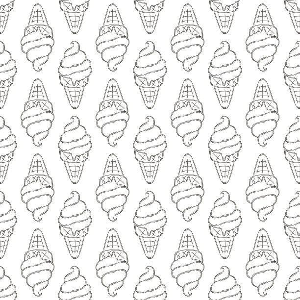 着色无缝图案。印花布设计，纺织品，织物，墙纸图片下载