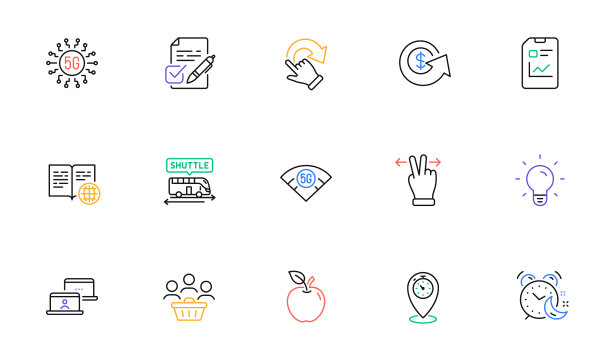 定时器触屏手势和互联网图书线图片下载