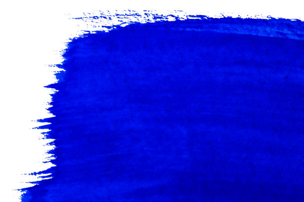 蓝色油漆斑点(白色斑点)图片下载