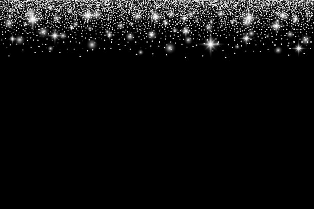 银光镶边，闪闪发光。矢量图图片下载