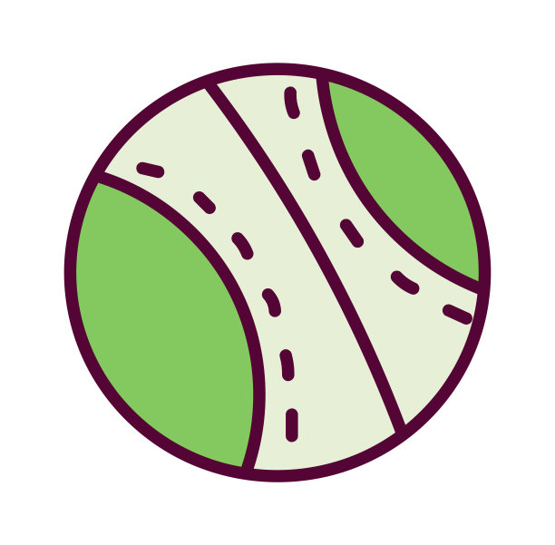 棒球球。体育图标。矢量图图片下载