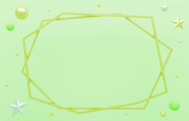 可爱和美丽的框架材料图片下载