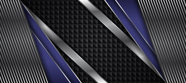 摘要深蓝色银灰色技术背景设计。现代未来主义背景。可以用于着陆页，书籍封面，小册子，传单，杂志，任何品牌，横幅，标题，演示文稿，和墙纸背景图片下载