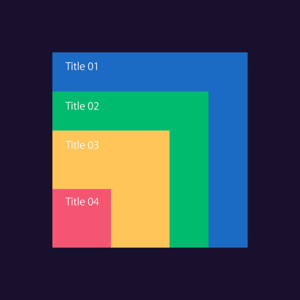 黑暗主题启动开发规划信息图设计模板图片下载