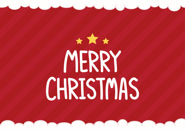 圣诞贺卡快乐。新年贺卡设计与程式化的圣诞树。矢量插图。圣诞树标志。图片下载