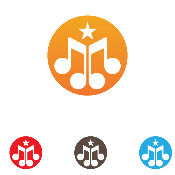 音乐符号图标设计图片下载