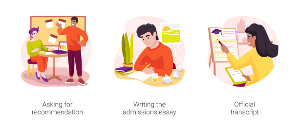 在家上学大学入学孤立卡通矢量插图集图片下载