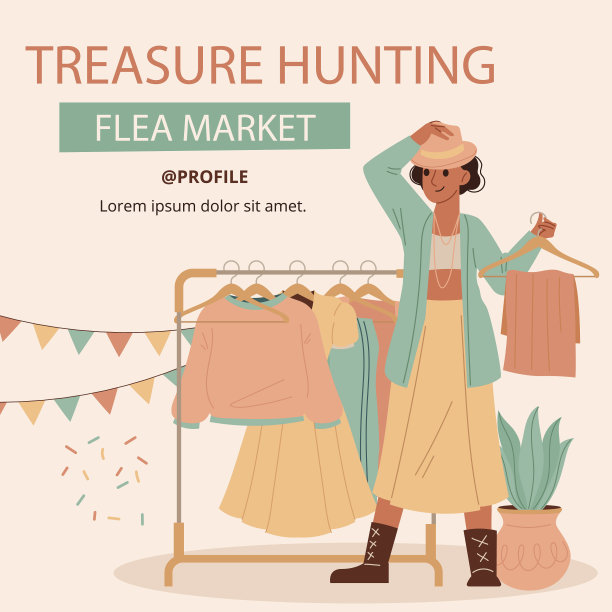 平面设计二手跳蚤市场的职位图片下载