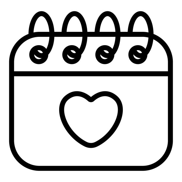 日历日期事件简单行图标图片下载