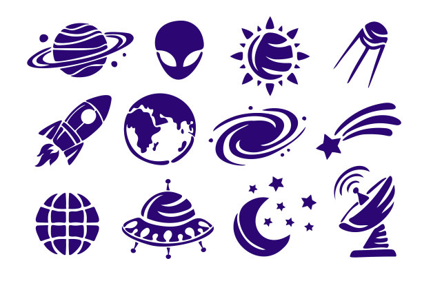 手绘模板元素集图片下载