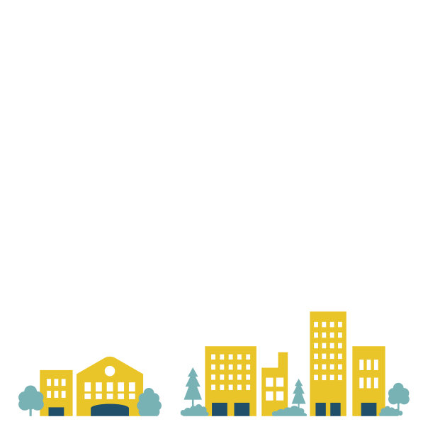 城市景观冬天城市建筑背面白色图片下载