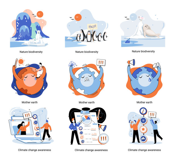 改变气候意识，拯救地球母亲图片下载