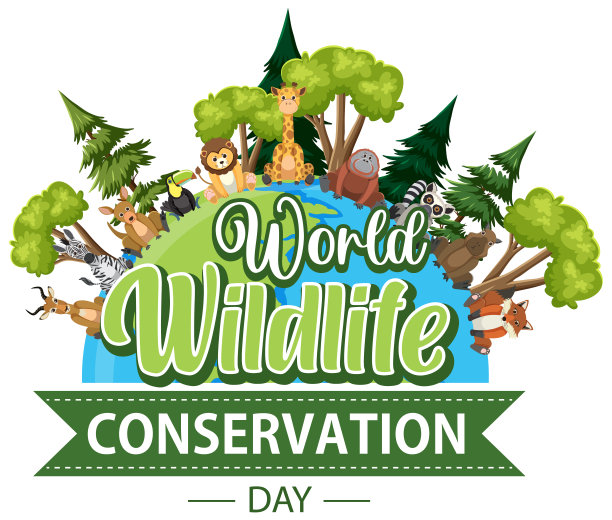 世界野生动物保护日横幅设计图片下载