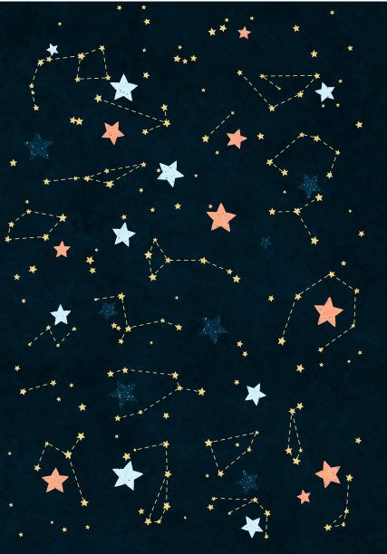 新年和圣诞节背景与星星。图片下载