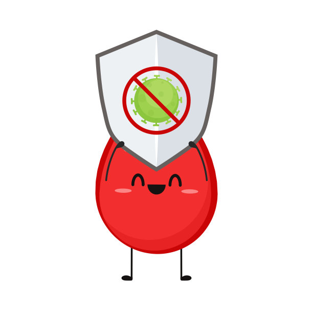 红细胞特性。白底红血球。图片下载