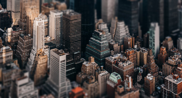 曼哈顿鸟瞰图图片下载