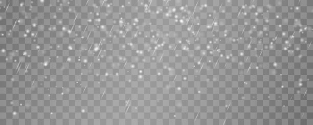 真实的矢量降雪覆盖。股票免版税矢量插图图片下载