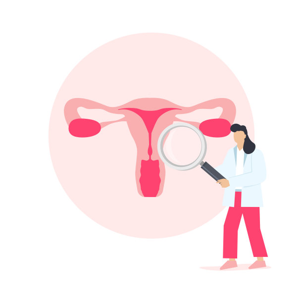 妇科对女性子宫的检查图片下载