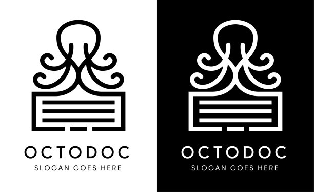 八达通文档图标品牌设计模板图片下载