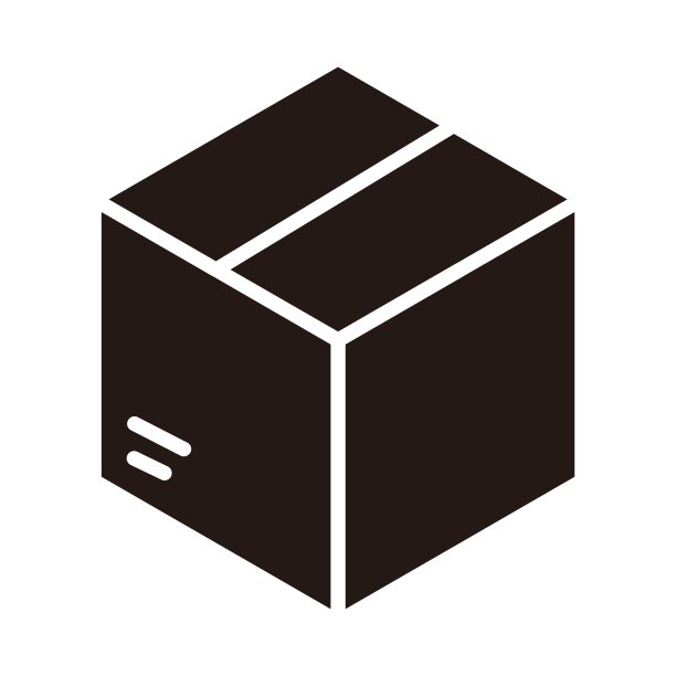 盒子图标符号设计模板图片下载