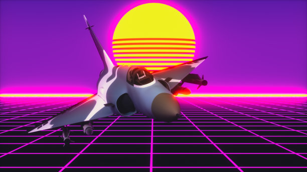 战斗机技术背景(3d渲染)图片下载