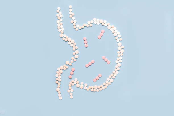 胃造白丸，保健。胃炎和消化问题，溃疡，生物失调图片下载