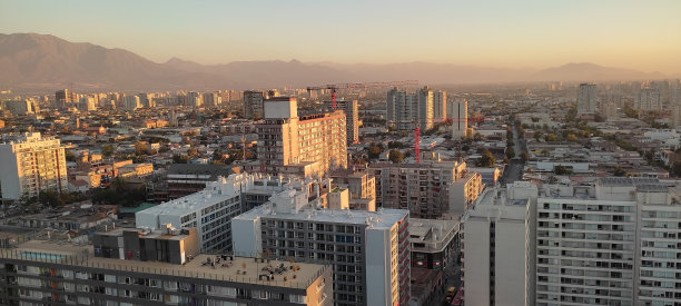 圣地亚哥的日落图片下载