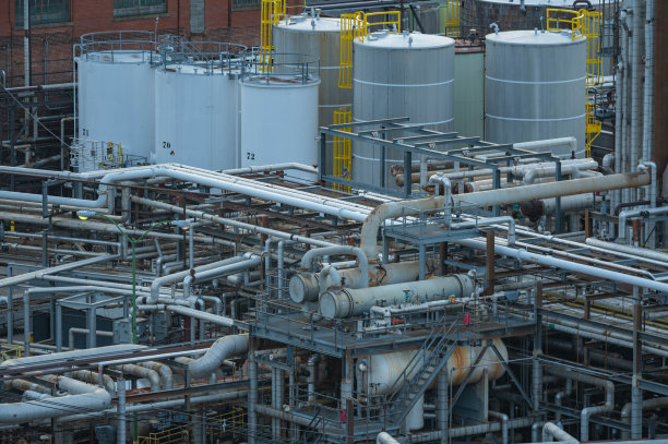 燃料柴油短缺的工业工厂图片下载