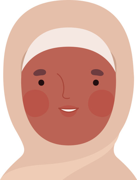 戴头巾的妇女图片下载