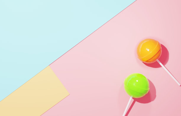 可爱和简单的糖果3d图像图片下载