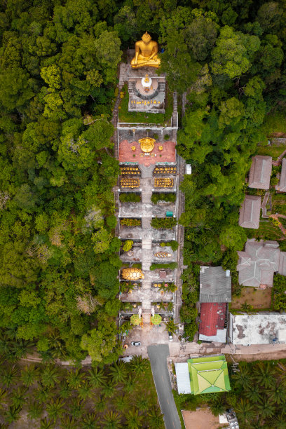 泰国甲米的佛山寺图片下载